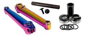 Pedivela Pro-x Camaleão 3 Peças Freeride Bmx -  Central Mid