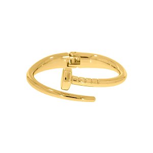 Bracelete Prego Dourado 60mm - La Jenni