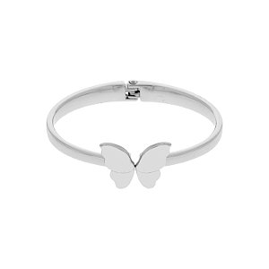 Pulseira Borboleta Níquel 65mm - La Jenni
