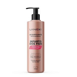 Acidificante Lanox Infarto dos Fios - 300ml (Anti-Frizz)