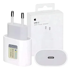 Fonte USB-C 20W Compatível Apple