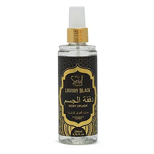 Body Splash Árabe Luxury Black Soul Cosméticos 200ml