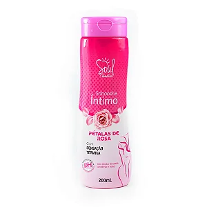 Sabonete Íntimo Pétalas de Rosa Soul Cosméticos 200ml
