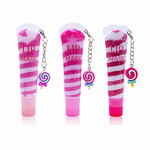 Lip Mask Gloss Lóve Rain Efeito Hidratante com Chaveiro