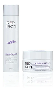Red Iron Blonde Violet Shampoo e Máscara