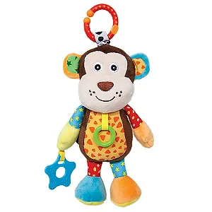 Pelucia Treme Treme de Atividades Macaquinho