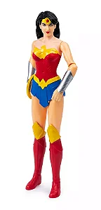 Boneco Mulher-maravilha Articulado Liga Da Justiça