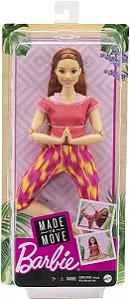 Barbie Made to Move Calça Laranja