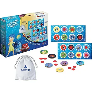 Jogo de Bingo Divertidamente Emoções