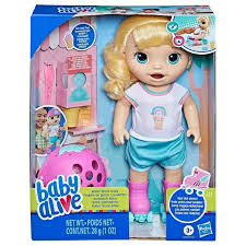 Boneca Baby Alive  Roller Skate Loira