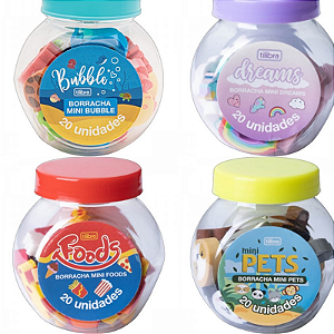 BORRACHA MINI DREAMS C/20 UN
