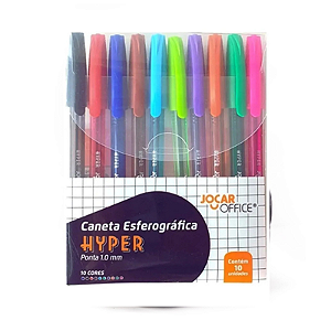 JOGO CANETA ESFEROGRAFICA HYPER JOCAR