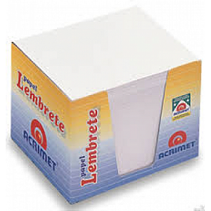 PAPEL LEMBRETE ACRIMET BRANCO