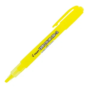 CANETA MARCA TEXTO LUMI COLOR AMARELA