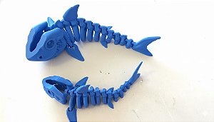 ESQUELETO TUBARÃO GRANDE AZUL