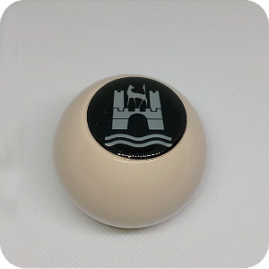 Manopla de Câmbio Wolfsburg Marfim Fusca/kombi / Brasilia