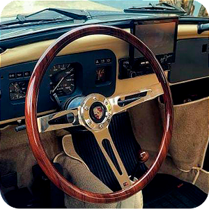 Volante Fusca Antigo 72 73 74 75 76 Jacarandá modelo Porsche