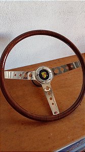 Volante Fusca Antigo 72 73 74 75 76 Jacarandá completo