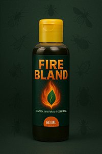 FIRE BLAND 60ml ( Controle natural de Cochonilha, Pulgão, Acaro, Mosca Branca e Tripes)