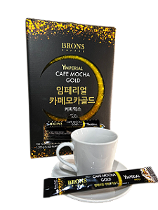 CAFÉ PRONTO SOLÚVEL - 1 SACHÊ - MOCHA GOLD IMPERIAL BRONS