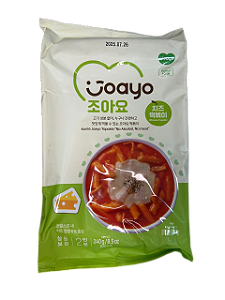 TOPOKKI JOAYO QUEIJO PICANTE MASSA DE ARROZ 240G