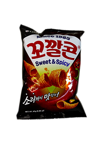 SALGADINHO LOTTE - MILHO CROCANTE HOT - 67GR