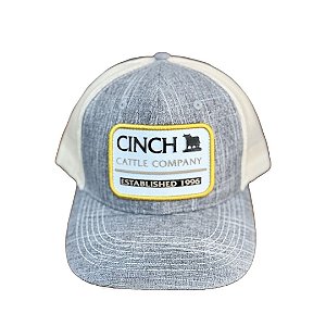 BONÉ CINCH CINZA