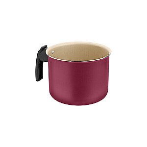 FERVEDOR/LEITEIRA ANTIADERENTE  14 CEREJA COM CREME