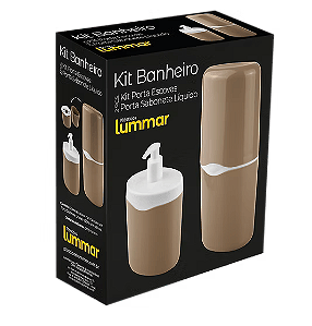 KIT BANHEIRO 2 PEÇAS NA CAIXA