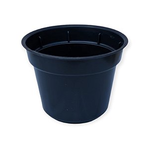 VASO REDONDO N 09 PRETO -MERCOPLAS