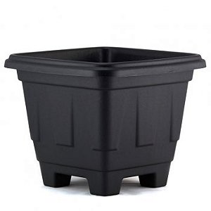 VASO QUADRADO N30 PRETO 315