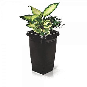 VASO COLUNA - PRETO - 4.100 ml