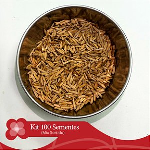 KIT 100 SEMENTES ( MIX SORTIDO )