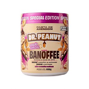 Pasta de Amendoim (600g) - Sabor: Banoffee