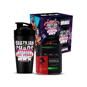 Promopack Max em Las Vegas (Hórus 300g + Coqueteleira Personalizada) - Sabor: Mojito
