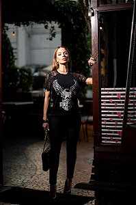 T-shirt Rendada