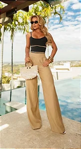 Conjunto Camille Body e Calça Alfaiataria