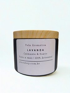 Vela Aromática de Lavanda