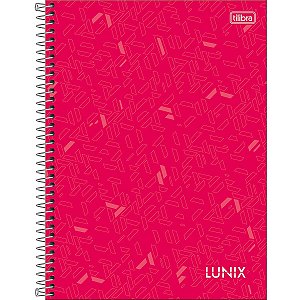 CADERNO 16 MATÉRIAS TILIBRA LUNIX 256 FOLHAS