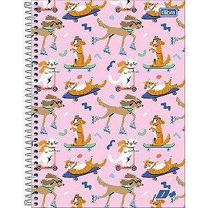 CADERNO 20 MATÉRIAS D+ FEMININO 400 FOLHAS