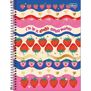 CADERNO 1 MATÉRIA CONNECT BE BERRY! 80 FOLHAS