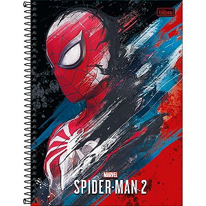 CADERNO 10 MATÉRIAS CONNECT SPIDER-MAN GAME 160 FOLHAS
