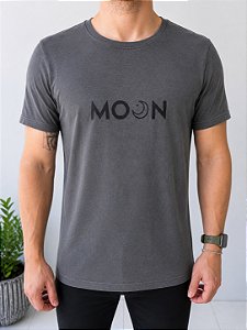 Camiseta Moon Estonada Chumbo