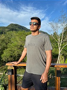 Camiseta Moon Estonada Chumbo