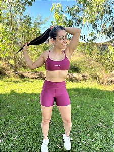 Conjunto Cometa Short e Top Malbec