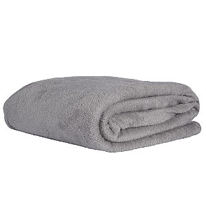 Manta Solteiro Corttex Home Design 150x200cm Cinza