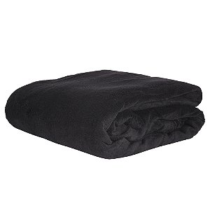 Manta Queen Size Corttex Home Design 220x240cm Preta