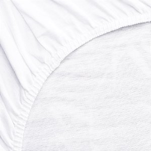 Lençol Solteiro King Lynel Malha Branco