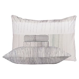 Jogo de Cama Queen Size 150 Fios Corttex 4 Peças Attuale Estampa 2