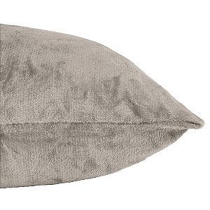 Fronha de Plush Hedrons Inove Taúpe